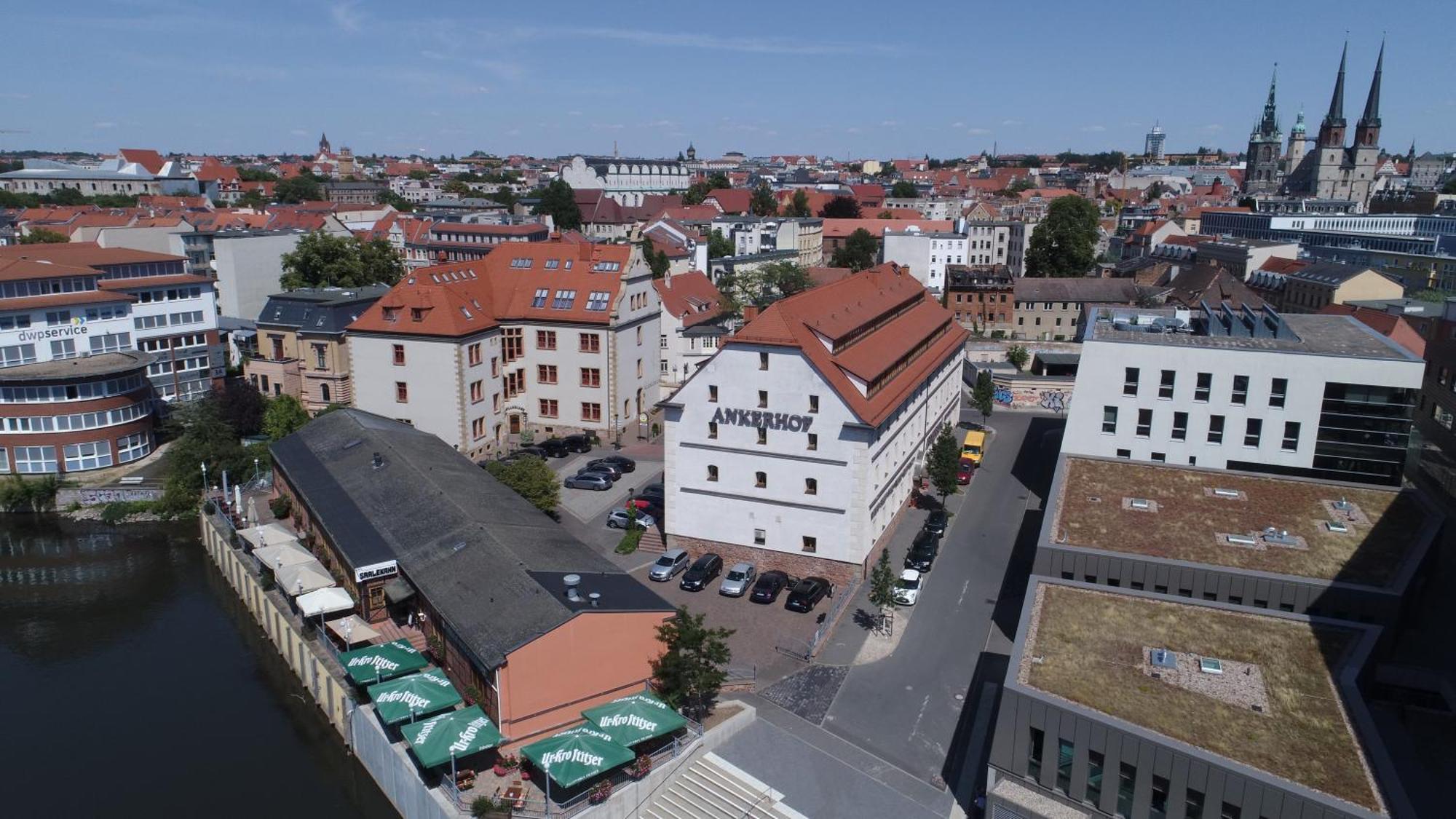 Ankerhof Hotel Хале Екстериор снимка