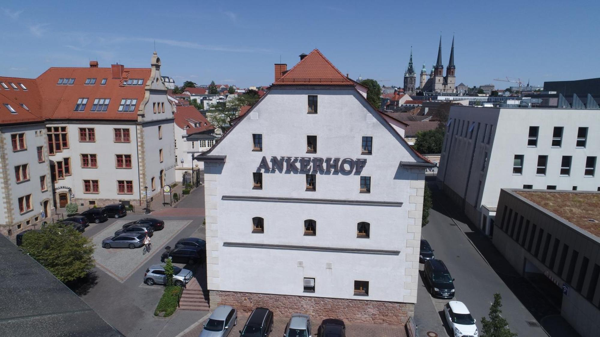 Ankerhof Hotel Хале Екстериор снимка